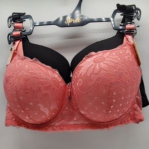 42D Plus Size Bra - 42D Bras - 2 pcs set - comfort bra